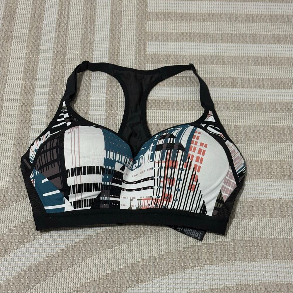 Victoria Sport 32 D Multicolor Sports Bra Built In Padding